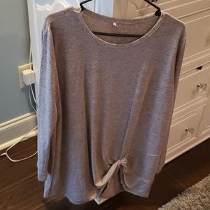 Taupe Colored Top